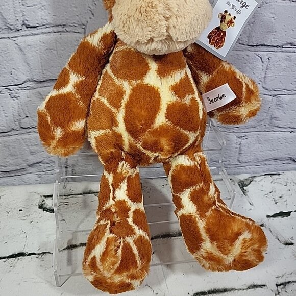 Aurora Lopsie Lulus George The Giraffe Plush Stuffed Animal Super Soft Rare NWT - Picture 4 of 7